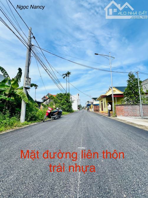 🌈🌈 Duy nhất 1 lô trục LIÊN THÔN Lâm Động ✅ đường vào TĐC 👉 giá chỉ 21tr/m - 3