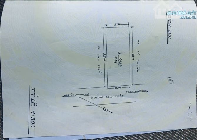 DB.Bán đất tặng 2 căn nhà Phương Lưu 2, Hải An 237m giá chỉ 45tr.m - 1