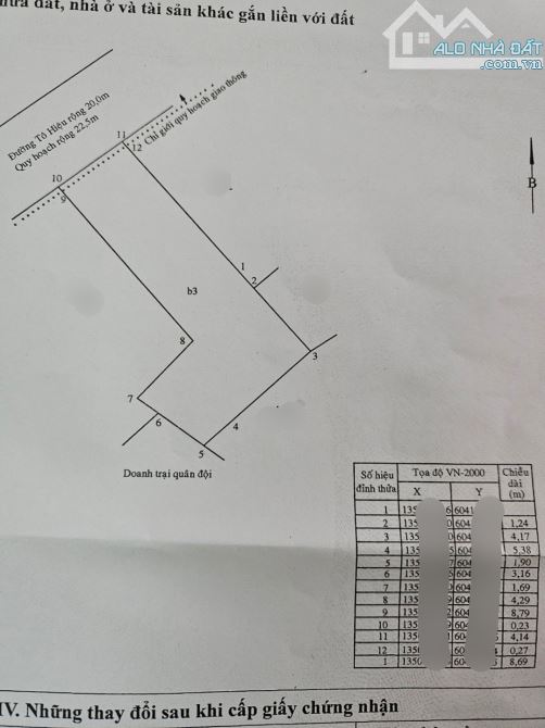 Bán nhà 4 tầng đường Tô Hiệu DT 75m2, đang cho thuê, cách biển 500m, giá 8.5 tỷ - 1