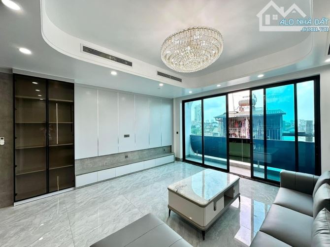 Siêu đẹp, bán nhà mới koong Ngọc Thụy, gần đường Hồng Tiến, 75m2, 6 tầng, thang máy - 2
