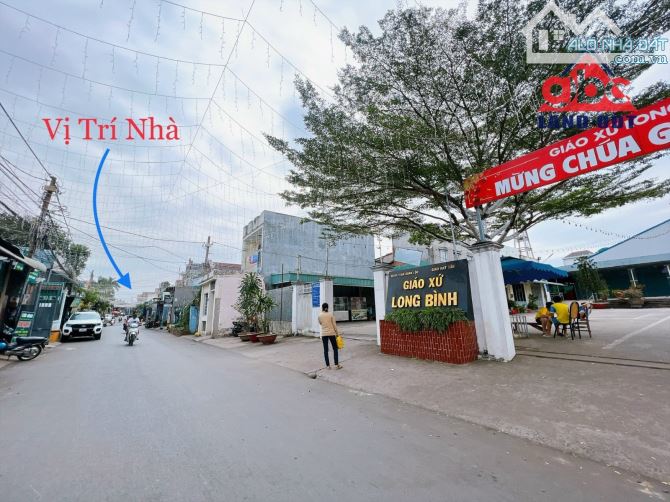 NP077 ➡️Bán nhà 1T1L Góc 2mt  Mt Kinh doanh buôn bán Gần GX Long Bình Tp Biên Hoà . ------ - 4