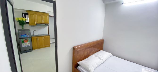 Cho Thuê CCMN 165 Phố Chợ Khâm Thiên Đống Đa 35m2 1K1N Full Nội Thất Thang Máy Ban Công - 5