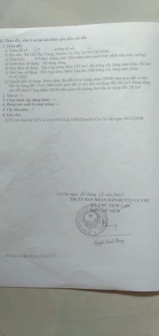 Cần Bán nhanh Căn nhà Tân Phú Trung 157m2 Giá 530 triệu  Sổ Hồng Riêng Bao Phí Thuế - 7