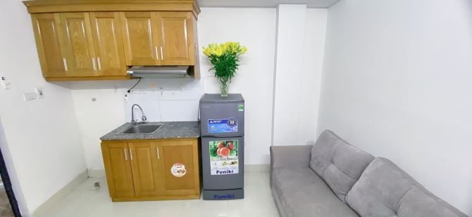 Cho Thuê CCMN 165 Phố Chợ Khâm Thiên Đống Đa 35m2 1K1N Full Nội Thất Thang Máy Ban Công - 8