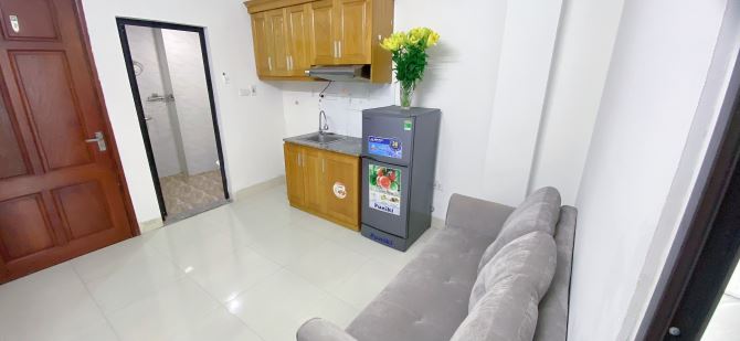 Cho Thuê CCMN 165 Phố Chợ Khâm Thiên Đống Đa 35m2 1K1N Full Nội Thất Thang Máy Ban Công - 9