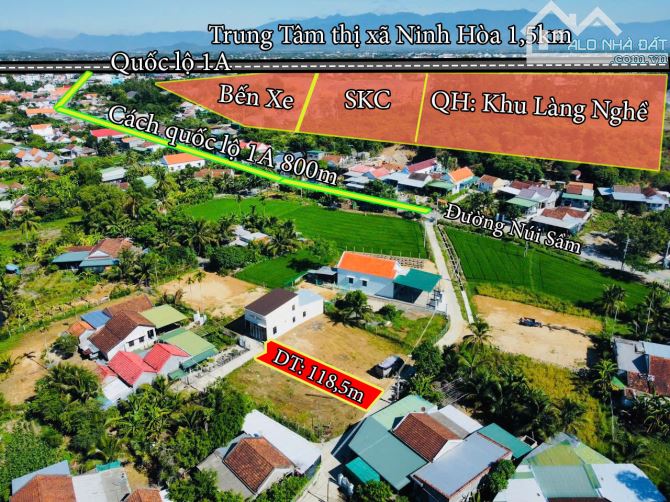 Bán đất Phường Ninh Giang Ninh Hòa giá chỉ 710 triệu - 3