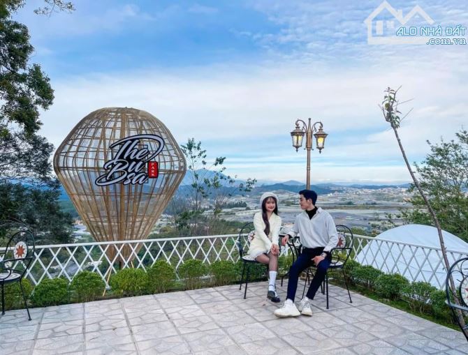 BÁN MÔ HÌNH VILLA CAFE ĐẸP VIEW CAO THOÁNG VẠN THÀNH ĐÀ LẠT - 3