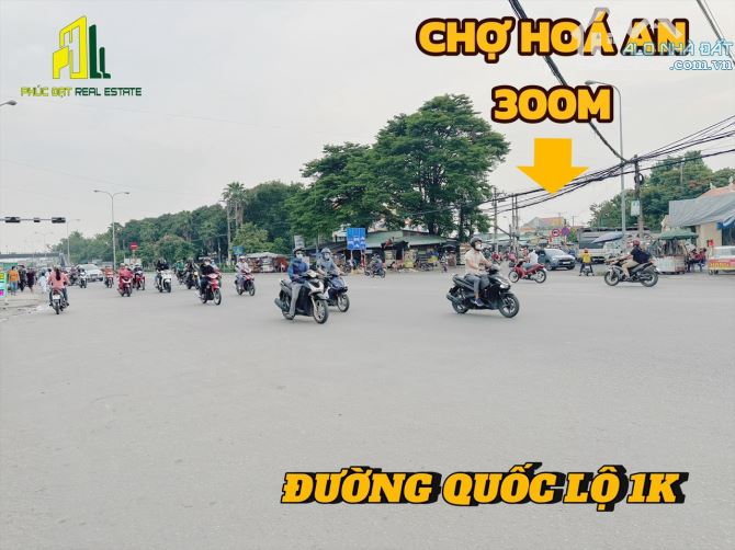 CẬP NHẬT GIÁ 10 LÔ DỰ ÁN KDC HOÀNG MINH CHÁNH NGAY CẦU MỚI HOÁ AN. GIÁ CHỈ TỪ 1,9 TỶ/LÔ - 5