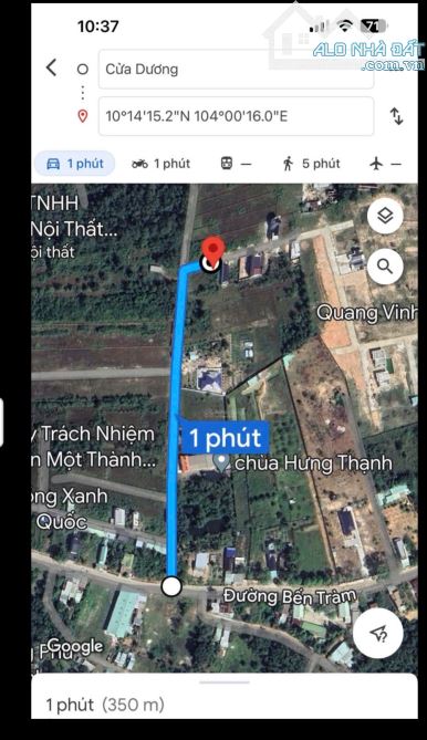 chủ bán lô đất Bến Tràm, Cửa Dương, Phú Quốc, 131 m2 - 6