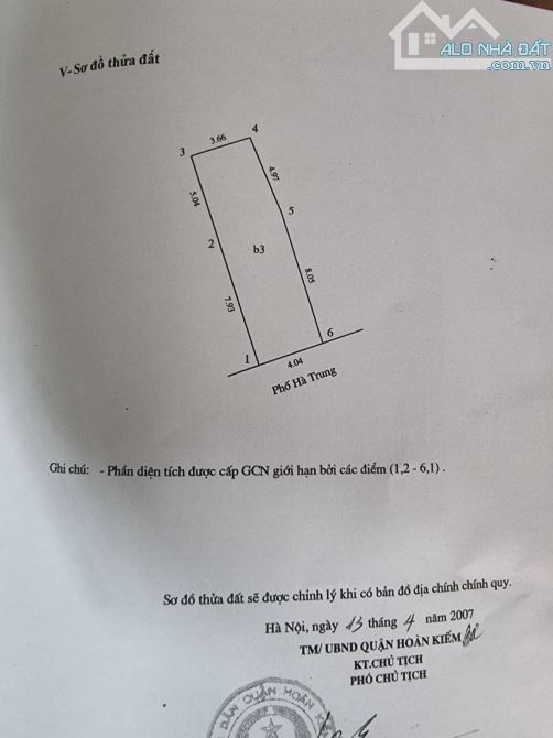 Cần bán nhà mặt phố Hà Trung-Phường Hàng Bông-Hoàn Kiếm-Hà Nội 52m2x4.5T, MT4.1m,giá 50 tỷ - 9