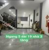 🏘 T15, AN PHÚ ĐÔNG, Q12 ➖ DT 95m²_ 5x19_3 tầng 💰 4.2 tỷ  - Kết cấu: 3 tầng, trệt, 2 lầu,