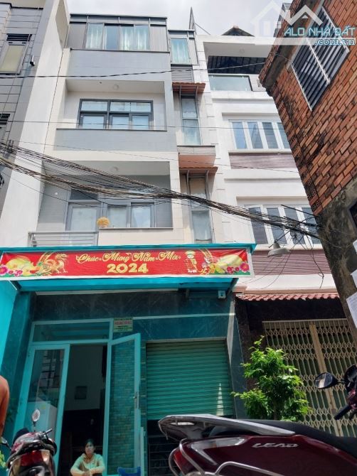 CĂN HỘ DỊCH VỤ 4TẦNG, Đ.SỐ 7, SÁT PHẠM VĂN ĐỒNG, P3/GÒ VẤP, HẺM 4M, 80M2, 14TỶ