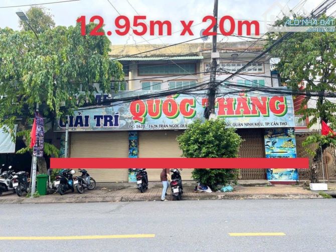 BÁN NHÀ MẶT TIỀN TRẦN NGỌC QUẾ , MẶT TIỀN NGANG 13M THUẬN LỢI KINH DOANH MUA BÁN