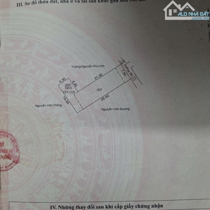 BÁN NHÀ + 05 PHÒNG TRỌ, MT BÊ TÔNG, P.HIỆP AN, TP.TDM, DT: 7.3x26.5, TC150M2, SHR, 2,5 TỶ - 3