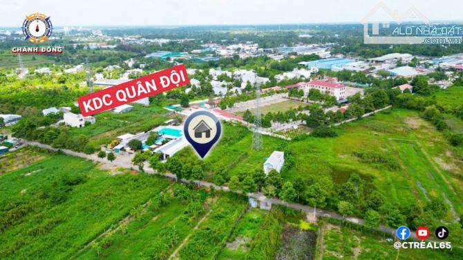 Nền ĐẸP 200m2 đường Huỳnh Thị Nở lộ 20m Cái Răng cách đường Vành Đai Phía Tây 200m - 7