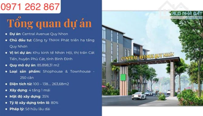 Mở bán khu dân cư Central Avenus Quy Nhơn. Giá rẻ cực sốc, Sổ hồng từ nền lâu dài.