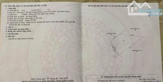 Bán đất phú quốc hẻm trần hưng đạo trung tâm