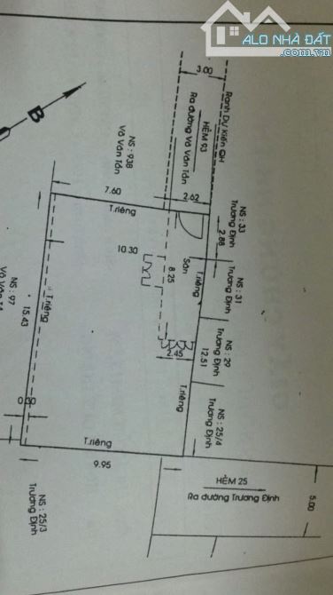 Mặt tiền thụt 93C Võ Văn Tần, Phường Võ Thị Sáu Quận 3 giá 38 tỷ TL - 4