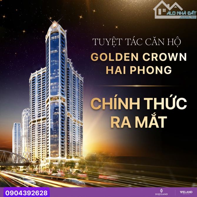 🌟🌟🌟Căn hộ đế vương 2 ngủ 2 vệ sinh dự án #Golden_Crown giá siêu hấp dẫn 🌟🌟🌟