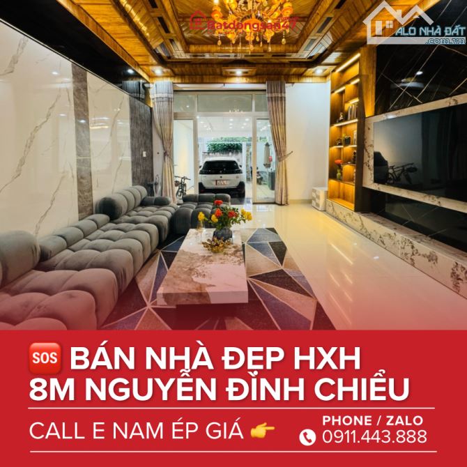 💥BÁN NHÀ MẶT TIỀN HXH NGUYỄN ĐÌNH CHIỂU - TP CÀ PHÊ TRUNG NGUYÊN - 1