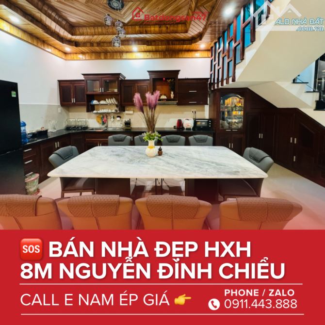 💥BÁN NHÀ MẶT TIỀN HXH NGUYỄN ĐÌNH CHIỂU - TP CÀ PHÊ TRUNG NGUYÊN - 2