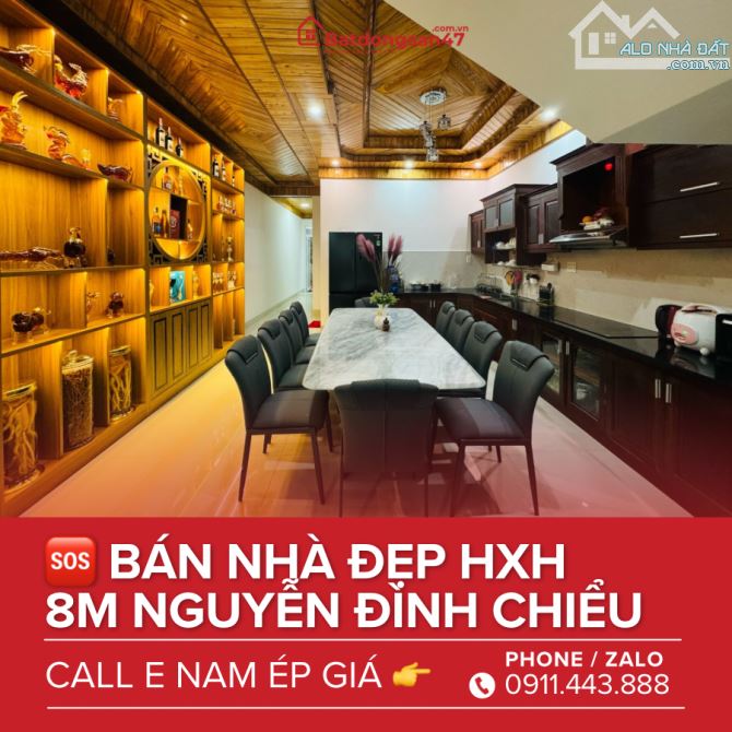 💥BÁN NHÀ MẶT TIỀN HXH NGUYỄN ĐÌNH CHIỂU - TP CÀ PHÊ TRUNG NGUYÊN - 3