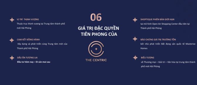 Tổng hợp quỹ căn mở bán Masterise - The Centric cập nhật bảng giá mới nhất tháng 12/2024 - 3