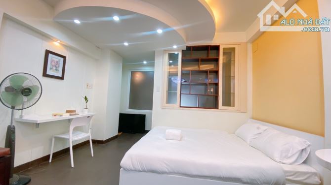 nhà 5 tầng thu nhập 50tr/tháng, hẻm xe hơi Nơ Trang Long, 10 phòng studio, giá 9.3 tỷ - 4