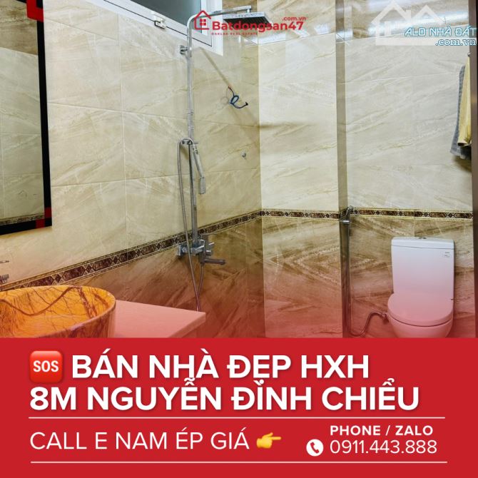 💥BÁN NHÀ MẶT TIỀN HXH NGUYỄN ĐÌNH CHIỂU - TP CÀ PHÊ TRUNG NGUYÊN - 6