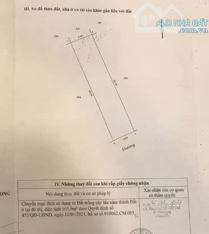 Bán Lô Đất 2 mặt tiền trước sau, full thổ cư ngay Trung Tâm Hành Chính Vĩnh Long - 9