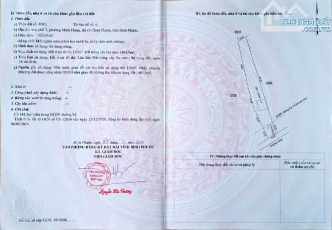 3.7 Ha Minh Hưng sau KCN Minh Hưng có 1300m thổ cư - 11