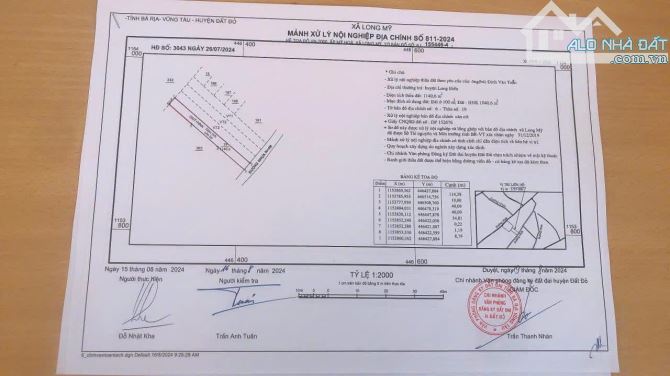 BÁN 1140M2 LONG MỸ PHƯỚC HẢI , VIEW NÚI MINH ĐẠM GIÁ 3,2 TỶ TL - 3