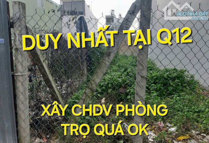 Thơm Bao giá Q12 - 118m2 Đất 5,1 x 24,5 có 3,6 tỷ Thạnh Xuân Quận 12 TPHCM - 4