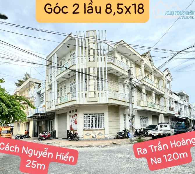 Nhà góc 8,5 x 17,5 kdc 91B cách Nguyễn Hiền đúng 20m giá 9 tỷ 800tr (TL)