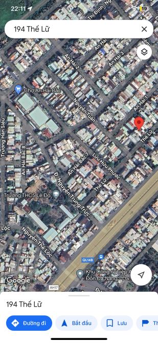 CẦN BÁN LÔ ĐẤT THẾ LỮ GẦN ĐỖ ANH HÀN