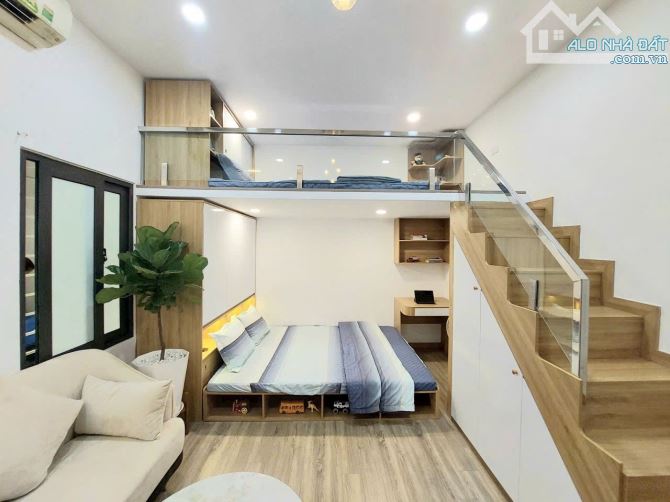 Ô tô đỗ cửa, Trường - Chợ siêu tiện lợi. 40m² có 2 phòng ngủ Căn hộ tập thể Quỳnh Mai, HBT - 2