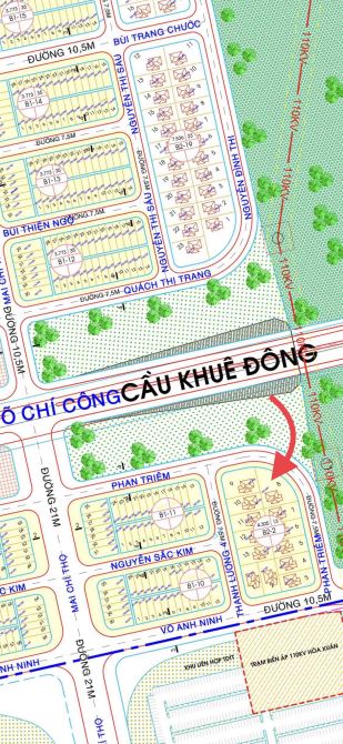 ⭐⭐⭐ VỊ TRÍ VÀNG - LÔ ĐẤT 3 MT ĐƯỜNG PHAN TRIÊM - DT : 1309 M2 -  VIEW SÔNG - GIÁ TỐT - 2