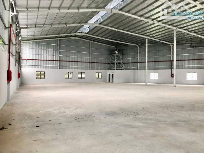 Cho thuê 1500m2 Gía : 65 triêu/tháng Bến Cát , PCCC Vách tường