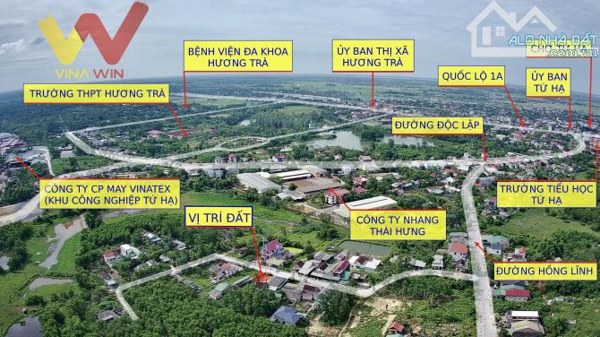 BÁN GẤP LÔ ĐẤT NGAY TRUNG TÂM TỨ HẠ - HƯƠNG TRÀ - 1