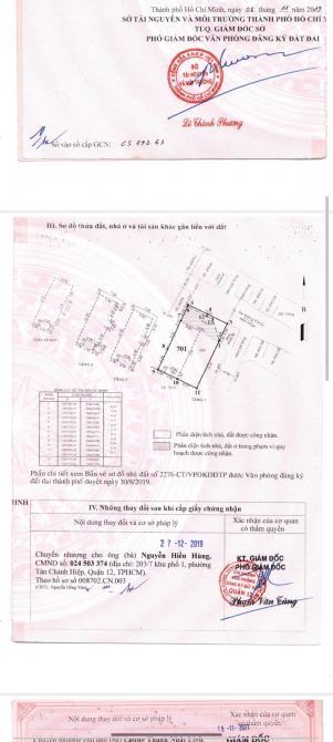 Bán biệt thự mặt tiền nhánh đường 8m TTH21, P. Tân Thới Hiệp, Quận 12 - 4