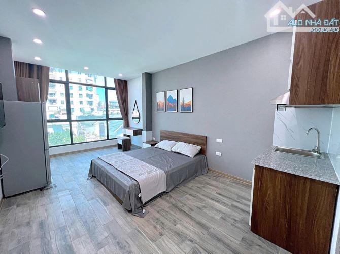 Cho Thuê CCMN 60 Khúc Thừa Dụ Cầu Giấy 30m2 Studio Gác Xép Full Nội Thất Thang Máy Cửa Sổ - 7