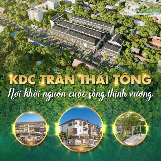 Nhà phố Khu dân cư Sky Garden Trần Thái Tông, Tp Huế. Nhiều sự lựa chọn.