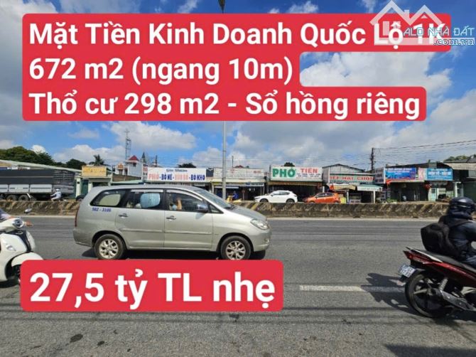 🆘 Đất Mặt Tiền Kinh Doanh Kho Xưởng Biệt Thự Quốc Lộ 1K, P. Bình An, Tp. Dĩ An