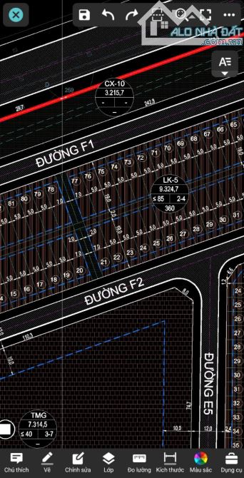 Bán nhà phố 1t2l mặt tiền đường F2m,phường Bửu Long giá đầu tư - 1