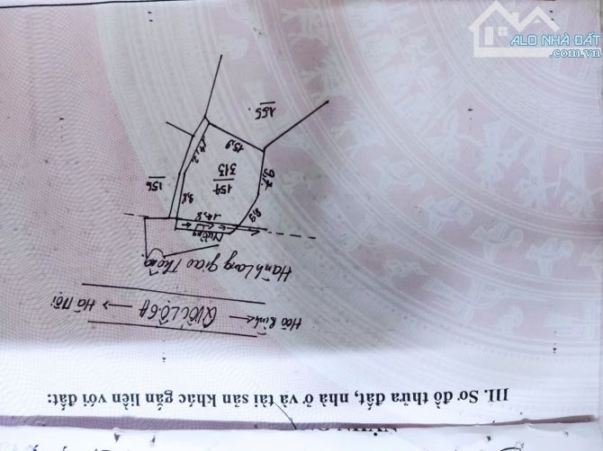 Bán lô đất 313m ở TK6, thị trấn Lương Sơn, Hòa Bình. Cách nội đô Hà Nội 30km - 2