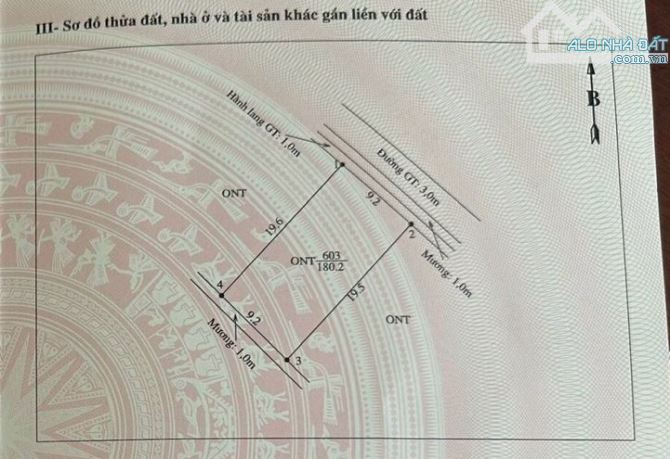 Bán đất Bảo Yên, Thanh Thủy, 180m2, mtien 9.2m, đường btong 5m, cách kh nóng 500m, 1.3 tỷ - 5