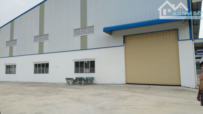 Cho thuê kho xưởng xây mới 4000m2 (xd: 2300m2) KCN Tân Đô. PCCC tự động, trạm hạ thế