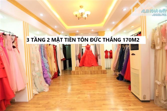 170M LỰA CHỌN GIÁ TỐT NHẤT 3 tầng 2 mặt kinh doanh TÔN ĐỨC THẮNG