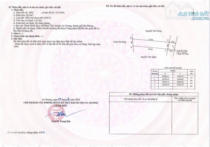 Chính chủ gửi bán lô đất siêu đệp ngay tuyến 2 đường 351 cách chợ minh kha chỉ 100m