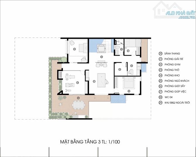 Bán Biệt Thự 3 Tầng VIEW trực diện Sông khu Đảo Nổi Đà Nẵng Giá Chỉ 2X Tỷ - 1